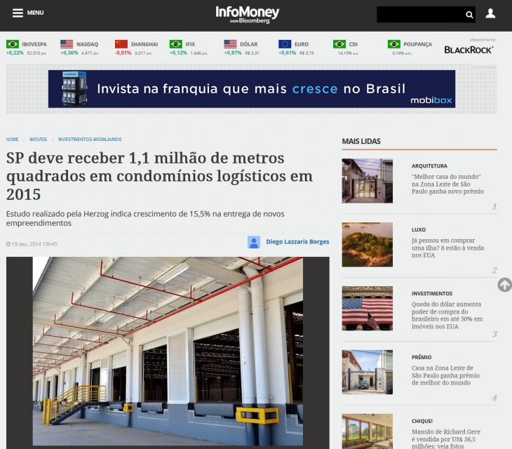 Infomoney publica estudo da Herzog