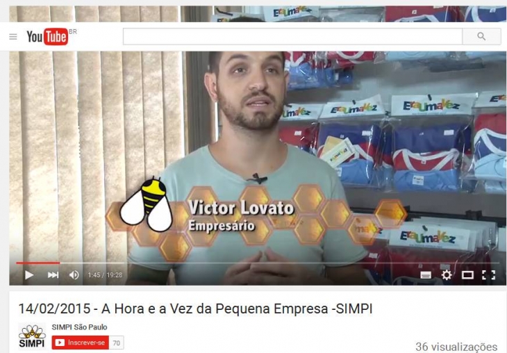 Loja Era Uma Vez no programa A Hora e a Vez da Pequena Empresa